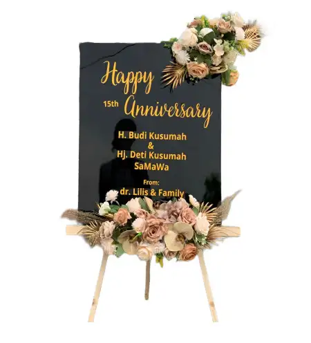 Papan Bunga Akrilik Semagung